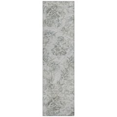 Machine Washable Indoor/Outdoor Chantille ACN2723 Brown 2'3" x 7'6" Runner Rug