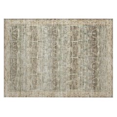 Machine Washable Indoor/Outdoor Chantille ACN2725 Brown 1'8" x 2'6" Rug