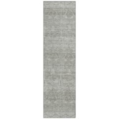 Machine Washable Indoor/Outdoor Chantille ACN2725 Brown 2'3" x 7'6" Runner Rug