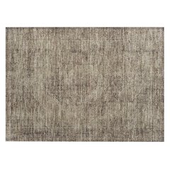 Machine Washable Indoor/Outdoor Chantille ACN2726 Brown 1'8" x 2'6" Rug