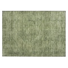 Machine Washable Indoor/Outdoor Chantille ACN2726 Green 1'8" x 2'6" Rug