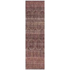 Machine Washable Indoor/Outdoor Chantille ACN2728 Red 2'3" x 7'6" Runner Rug