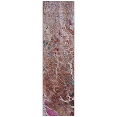 Machine Washable Indoor/Outdoor Chantille ACN2730 Orange 2'3" x 7'6" Runner Rug