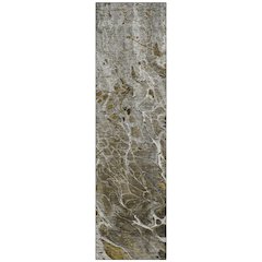 Machine Washable Indoor/Outdoor Chantille ACN2730 Gray 2'3" x 7'6" Runner Rug