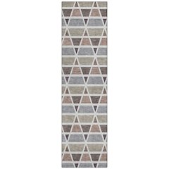 Machine Washable Indoor/Outdoor Chantille ACN2733 Brown 2'3" x 7'6" Runner Rug