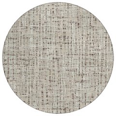 Machine Washable Indoor/Outdoor Chantille ACN2735 Brown 8' x 8' Round Rug