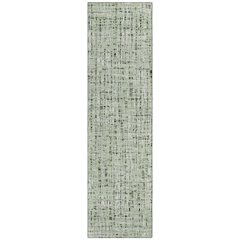 Machine Washable Indoor/Outdoor Chantille ACN2735 Green 2'3" x 7'6" Runner Rug