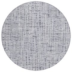 Machine Washable Indoor/Outdoor Chantille ACN2735 Ivory 8' x 8' Round Rug