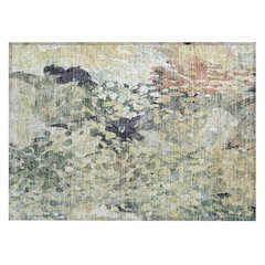 Machine Washable Indoor/Outdoor Chantille ACN2736 Green 1'8" x 2'6" Rug