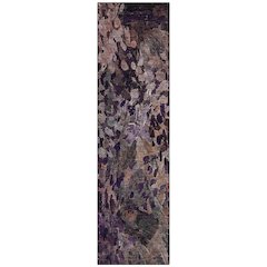 Machine Washable Indoor/Outdoor Chantille ACN2737 Purple 2'3" x 7'6" Runner Rug