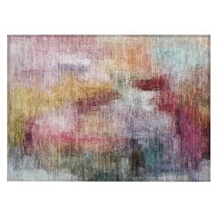 Machine Washable Indoor/Outdoor Chantille ACN2738 Red 1'8" x 2'6" Rug