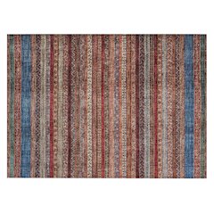 Machine Washable Indoor/Outdoor Chantille ACN2741 Orange 1'8" x 2'6" Rug