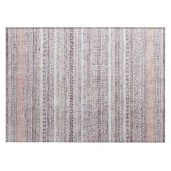 Machine Washable Indoor/Outdoor Chantille ACN2742 Pink 1'8" x 2'6" Rug
