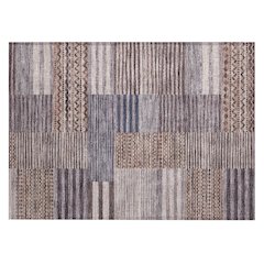Machine Washable Indoor/Outdoor Chantille ACN2749 Brown 1'8" x 2'6" Rug