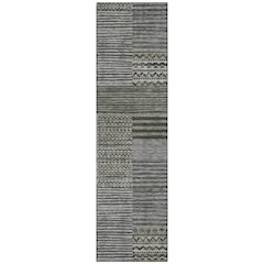 Machine Washable Indoor/Outdoor Chantille ACN2749 Gray 2'3" x 7'6" Runner Rug