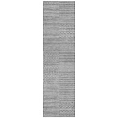 Machine Washable Indoor/Outdoor Chantille ACN2749 Gray 2'3" x 7'6" Runner Rug