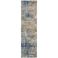 Machine Washable Indoor/Outdoor Chantille ACN2750 Brown 2'3" x 7'6" Runner Rug