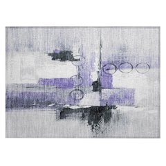 Machine Washable Indoor/Outdoor Chantille ACN2751 Purple 1'8" x 2'6" Rug