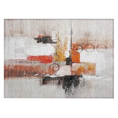 Machine Washable Indoor/Outdoor Chantille ACN2751 Red 1'8" x 2'6" Rug