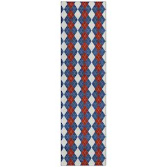 Machine Washable Indoor/Outdoor Chantille ACN2754 Blue 2'3" x 7'6" Runner Rug