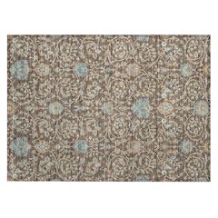 Machine Washable Indoor/Outdoor Chantille ACN2758 Brown 1'8" x 2'6" Rug