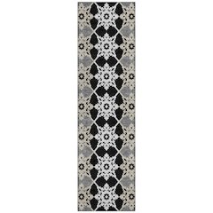 Machine Washable Indoor/Outdoor Chantille ACN2759 Gray 2'3" x 7'6" Runner Rug