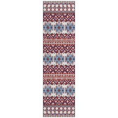 Machine Washable Indoor/Outdoor Chantille ACN2760 Red 2'3" x 7'6" Runner Rug