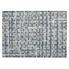 Machine Washable Indoor/Outdoor Chantille ACN2762 Blue 1'8" x 2'6" Rug