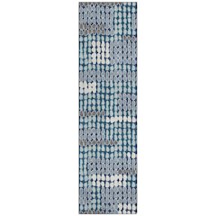 Machine Washable Indoor/Outdoor Chantille ACN2763 Blue 2'3" x 7'6" Runner Rug