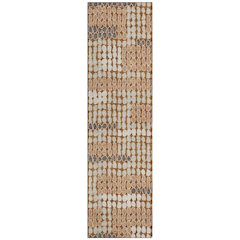 Machine Washable Indoor/Outdoor Chantille ACN2763 Orange 2'3" x 7'6" Runner Rug