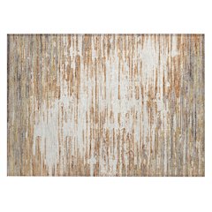 Machine Washable Indoor/Outdoor Chantille ACN2767 Orange 1'8" x 2'6" Rug