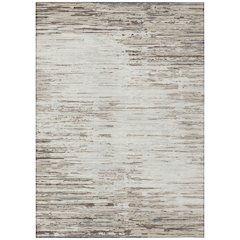 Machine Washable Indoor/Outdoor Chantille ACN2767 Ivory 3' x 5' Rug