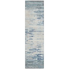 Machine Washable Indoor/Outdoor Chantille ACN2767 Blue 2'3" x 7'6" Runner Rug