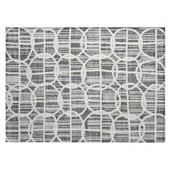 Machine Washable Indoor/Outdoor Chantille ACN2769 Gray 1'8" x 2'6" Rug