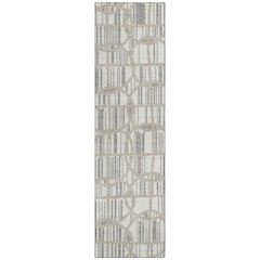 Machine Washable Indoor/Outdoor Chantille ACN2769 Ivory 2'3" x 7'6" Runner Rug