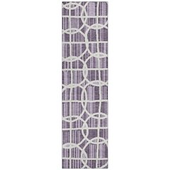 Machine Washable Indoor/Outdoor Chantille ACN2769 Purple 2'3" x 7'6" Runner Rug