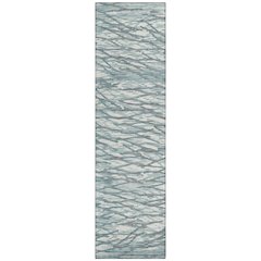 Machine Washable Indoor/Outdoor Chantille ACN2771 Teal 2'3" x 7'6" Runner Rug
