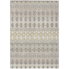 Machine Washable Indoor/Outdoor Chantille ACN2773 Ivory 3' x 5' Rug