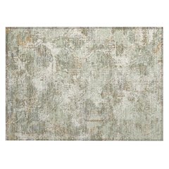 Machine Washable Indoor/Outdoor Chantille ACN2779 Green 1'8" x 2'6" Rug