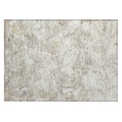 Machine Washable Indoor/Outdoor Chantille ACN2779 Ivory 1'8" x 2'6" Rug