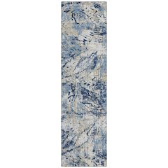 Machine Washable Indoor/Outdoor Chantille ACN2779 Blue 2'3" x 7'6" Runner Rug