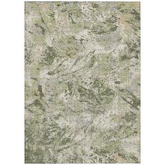Machine Washable Indoor/Outdoor Chantille ACN2779 Green 3' x 5' Rug
