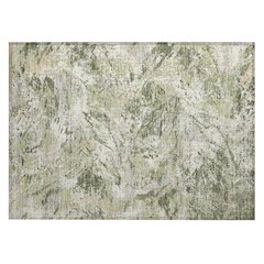 Machine Washable Indoor/Outdoor Chantille ACN2779 Green 1'8" x 2'6" Rug
