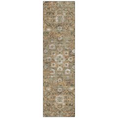 Machine Washable Indoor/Outdoor Chantille ACN2782 Orange 2'3" x 7'6" Runner Rug