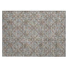 Machine Washable Indoor/Outdoor Chantille ACN2783 Brown 1'8" x 2'6" Rug