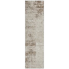 Machine Washable Indoor/Outdoor Chantille ACN2785 Brown 2'3" x 7'6" Runner Rug