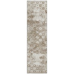 Machine Washable Indoor/Outdoor Chantille ACN2786 Brown 2'3" x 7'6" Runner Rug