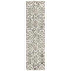 Machine Washable Indoor/Outdoor Chantille ACN2787 Ivory 2'3" x 7'6" Runner Rug