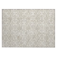 Machine Washable Indoor/Outdoor Chantille ACN2787 Ivory 1'8" x 2'6" Rug