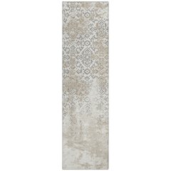Machine Washable Indoor/Outdoor Chantille ACN2788 Ivory 2'3" x 7'6" Runner Rug